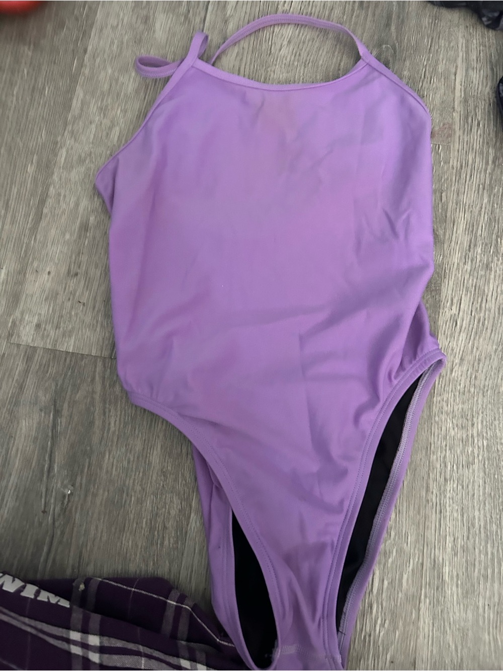 Jolyn Clothing Lavender One-Piece Swimsuit for Kids